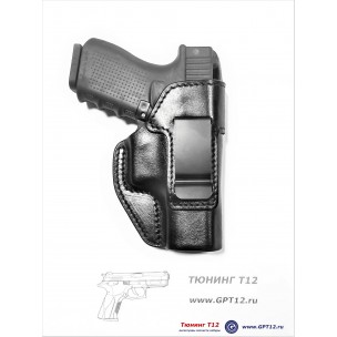 Кобура TYP-1902 из кожи для Glock 19 Кобура TYP-1902 из кожи для Glock 19