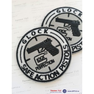 Патч CGT c логотипом Glock (кастом) Патч CGT c логотипом Glock (кастом)