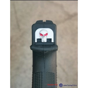 Заглушка затвора 3D Каратель Glock SLV