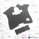 Тактическая-наклейка X-Tape на Glock 43X