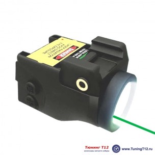 Фонарь с ЛЦУ GLP-03 500Lm+зелёный лазер