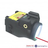 Фонарь с ЛЦУ RLP-03 500Lm+красный лазер