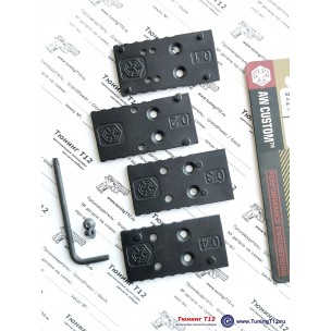 MOS пластины для Glock от AW Custom