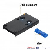 Кронштейн для коллиматора RMR на Glock 