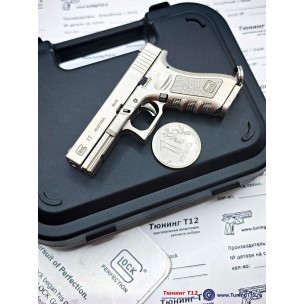 Брелок металлический Glock 17 Gen3 