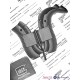 Комплект 4-х сменных накладок Glock 26 