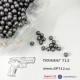 Шар резиновый 10 мм вес 1.0 гр (+графит)