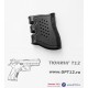 Резиновая накладка SCOT-II для Glock 17