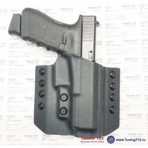 Модель DNMC-1714 Kydex + кожа Glock 17 Модель DNMC-1714 Kydex + кожа Glock 17